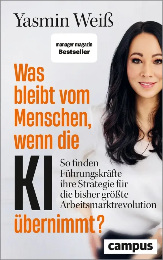 Buchcover: Was bleibt vom Menschen, wenn die KI übernimmt?